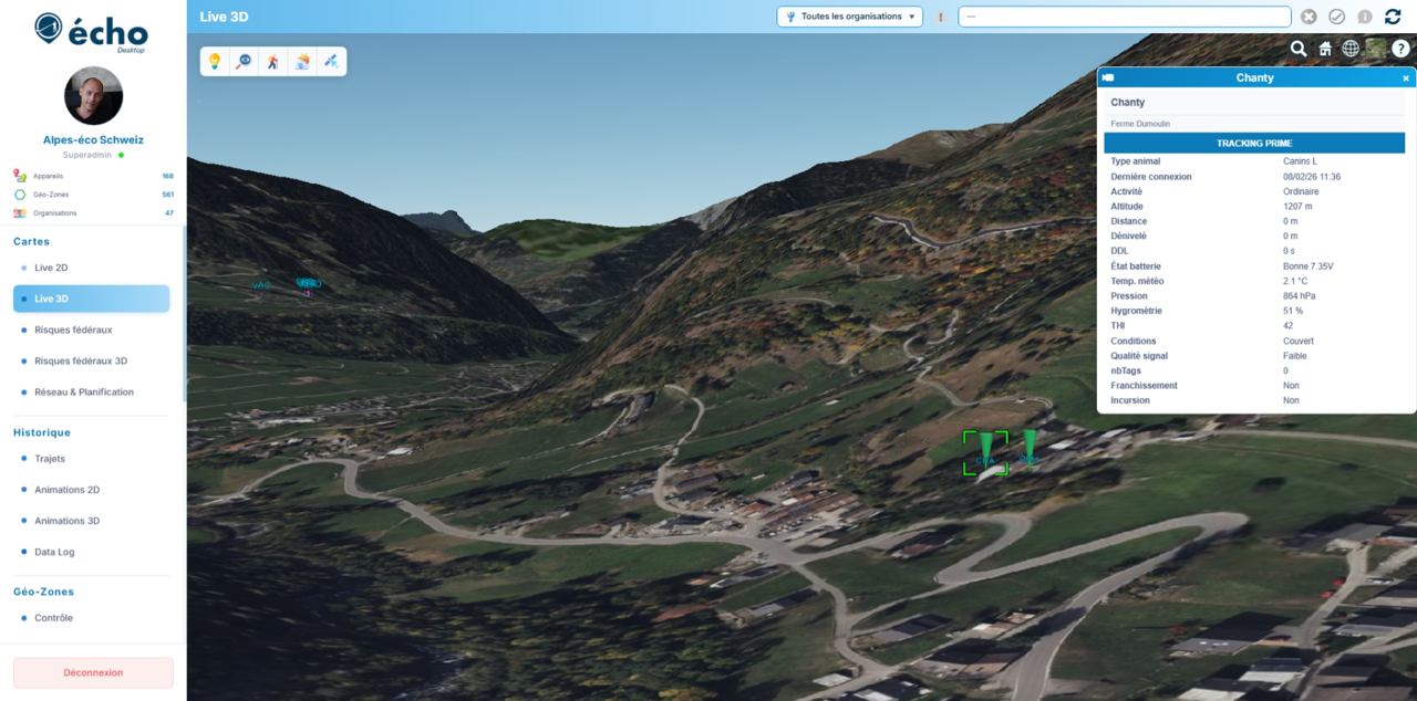Live 3D - Météo 3D