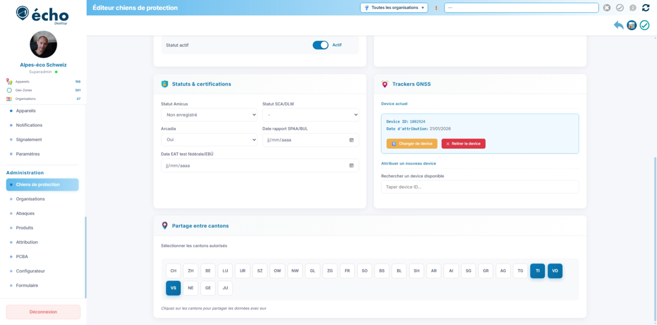 Chiens de protection